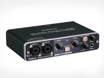 Interface de Audio Midi-Usb Roland UA-55 QUAD-CAPTURE Interface de Audio Midi-Usb Roland UA-55 QUAD-CAPTURE