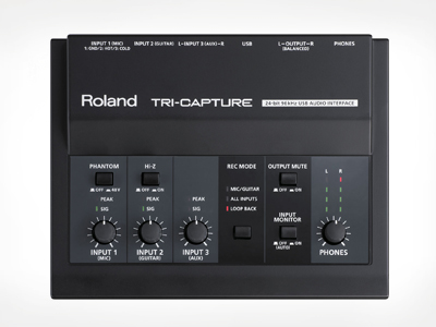 Interface de Audio Midi-Usb Roland UA-33 TRI-CAPTURE Interface de Audio Midi-Usb Roland UA-33 TRI-CAPTURE